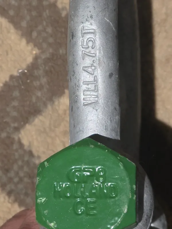 Такелажная скоба 3/4" Green PIN Bow Shackle WLL 4.75 Tons / Part # G-4163 / GPGH — фото лота 2