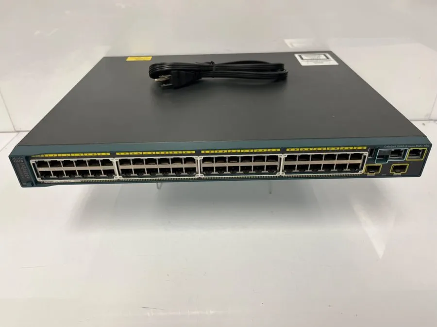 Коммутатор Cisco WS-C2960S-48FPD-L 48-Port PoE+ 740W 10G SFP+ Switch