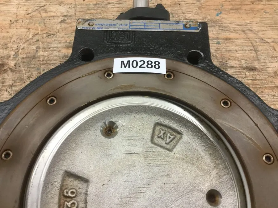 Клапан Jamesbury Wafer-sphere 815L112236XZ Manual Lugged Butterfly Valve 12in 15