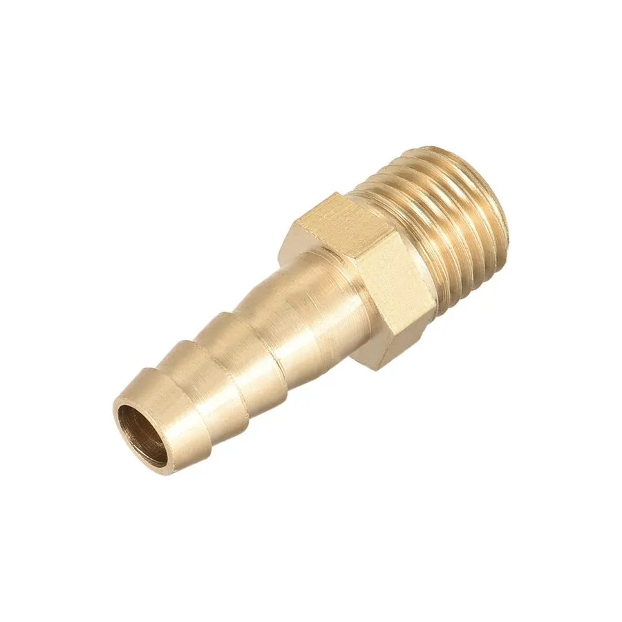 Датчик uxcell Brass Fitting Connector Metric M12-1.25 Male M12-1.25mm x 10mm — фото лота 2