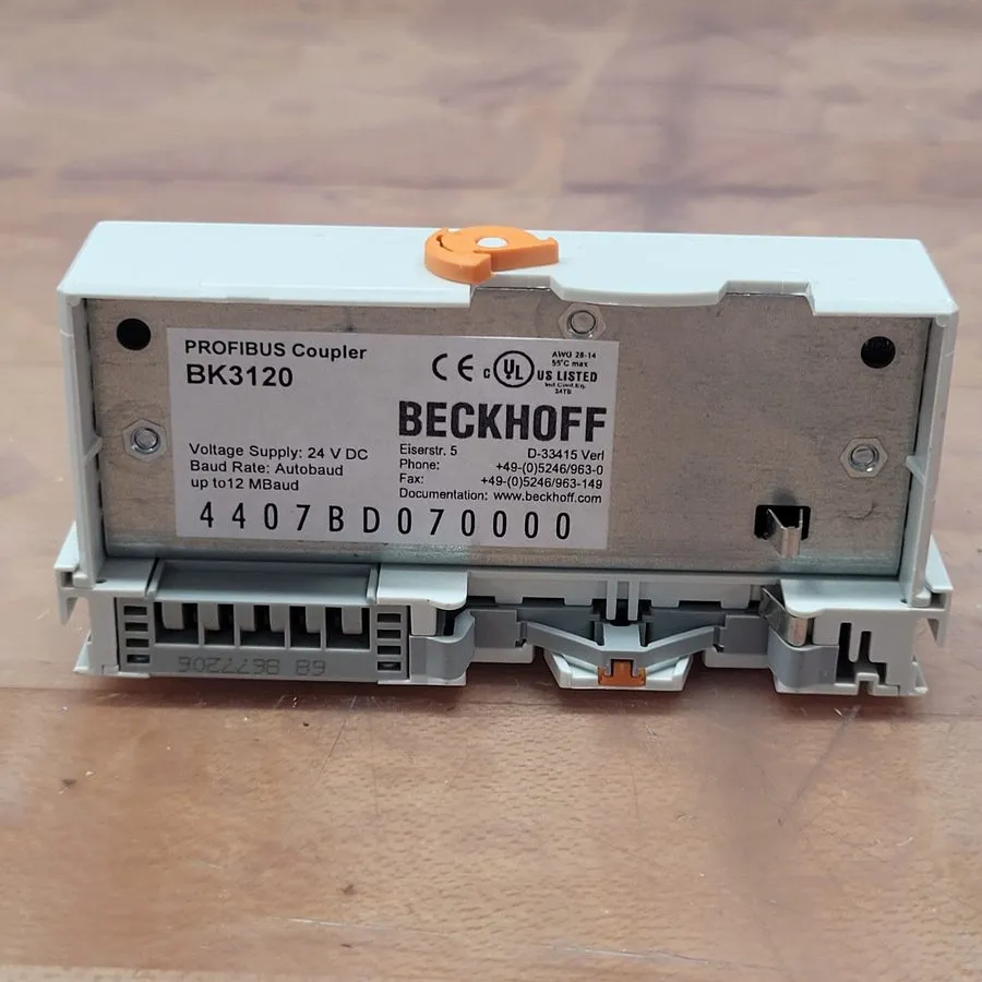 Шлюз полевой шины BECKHOFF BK3120 Profibus Coupler 24VDC