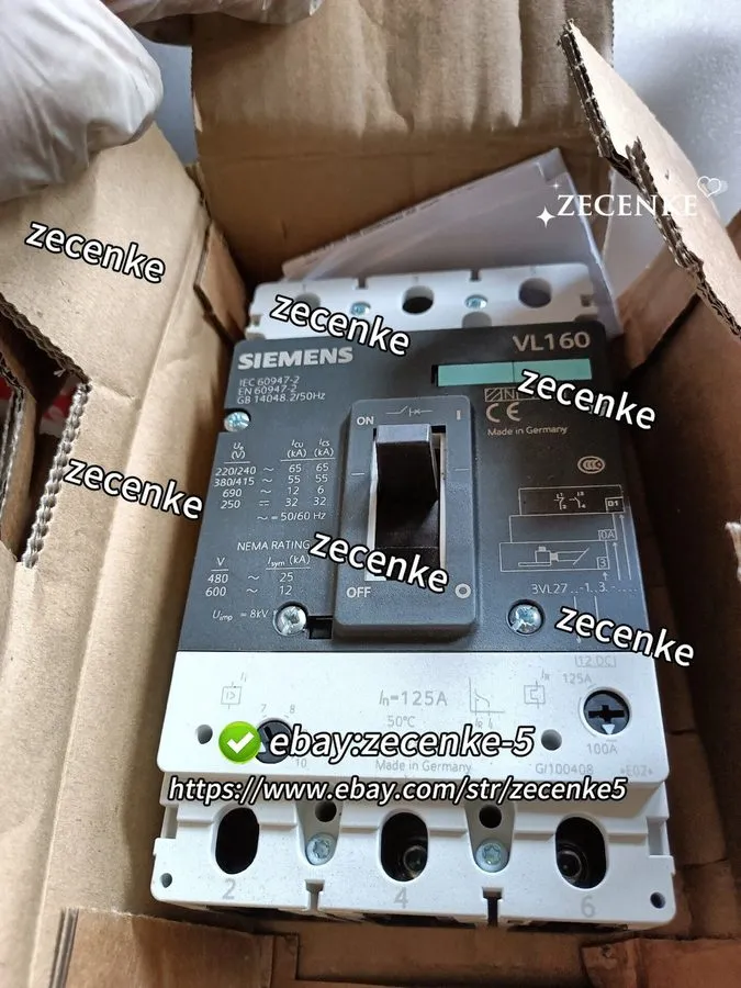 Автоматический выключатель Siemens circuit breaker VL160 3VL2712-1DC33-0AD1 /_