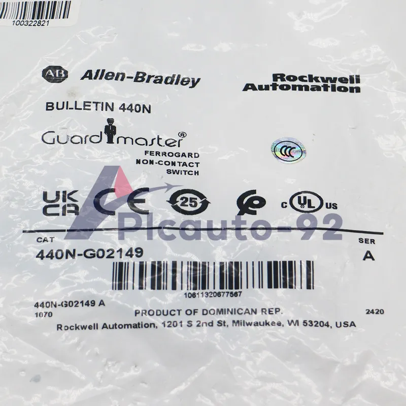 Реле безопасности 440N-G02149 Guardmaster 440N Non Contact Switch 8-Pin Micro (M