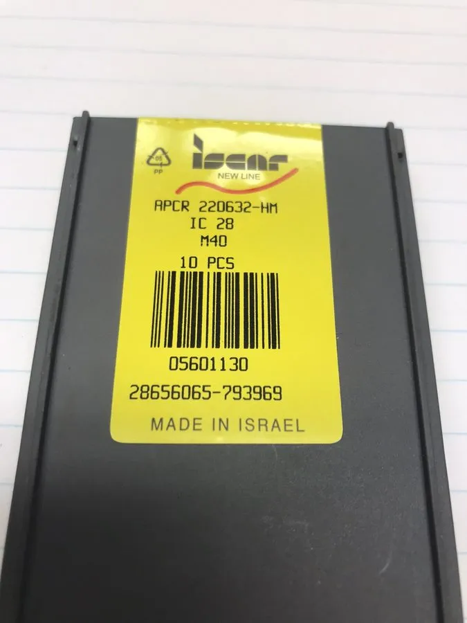 Режущий инструмент APCR 220632-HM IC28 ISCAR INSERT (loc M15)