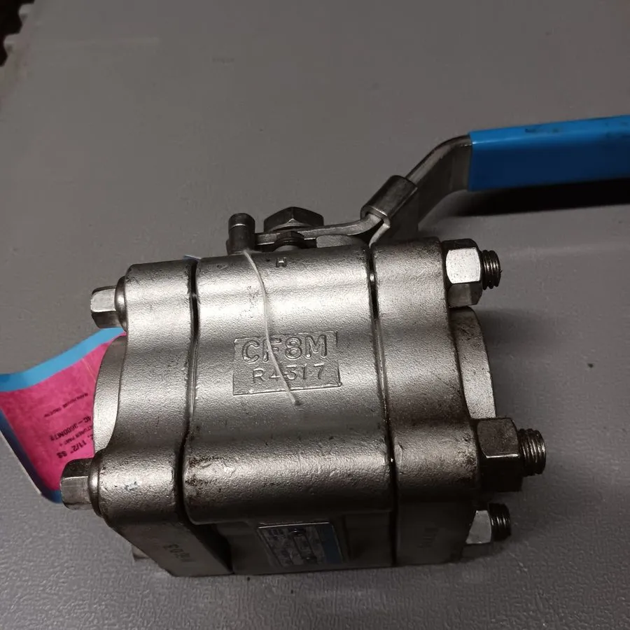 Клапан JAMESBURY 4MB-3600-XTB2 Stainless Ball Valve 1/2" NPT x SW, 1915-CWP / 47