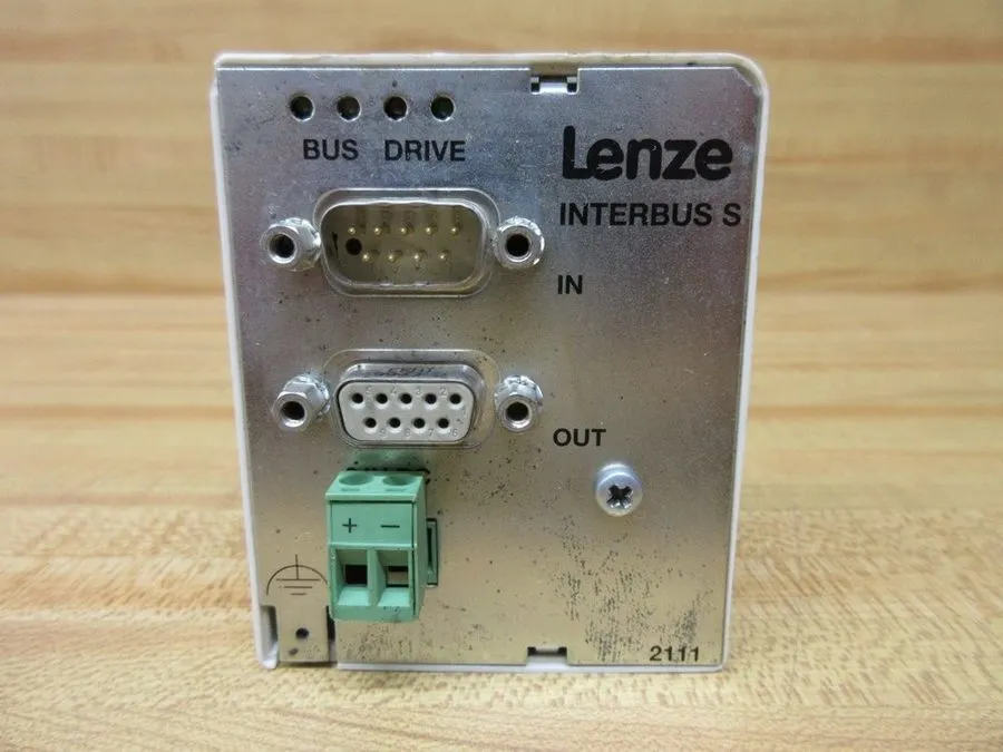 Электропривод Lenze INTERBUS S 2111 BUS DRIVE Type: EMF2111IB-V531 ID.-No. 00409