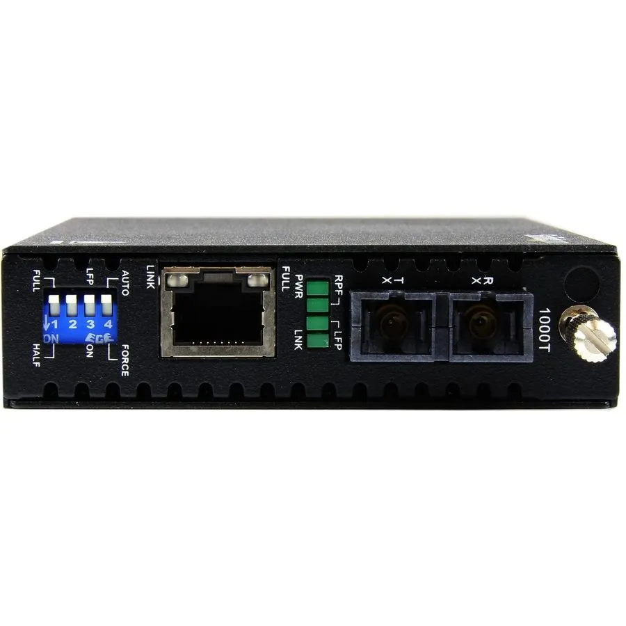 Медиаконвертер StarTech ET91000SC2 Gigabit Fiber Media Converter SC 550m Black — фото лота 2
