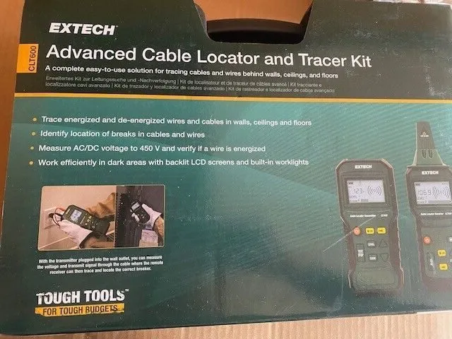 Трассоискатель EXTECH CLT600 Cable Locator and Tracer Kit