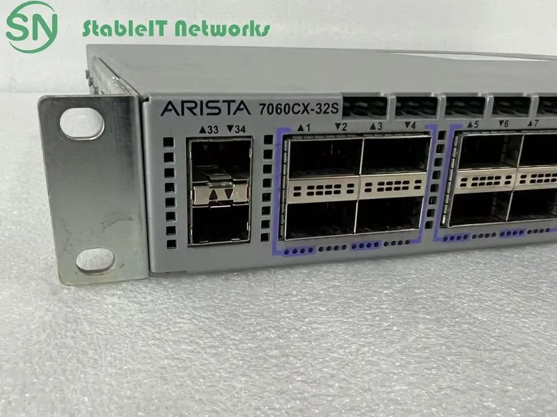 Коммутатор ARISTA DCS-7060CX-32S-R 32x 100GbE QSFP28 & 2x10G SFP+ Switch 2xPSU — фото лота 3
