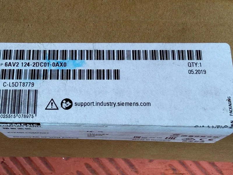 Панель оператора 6AV2 124-2DC01-0AX0 Siemens HMI KTP400 Comfort Panel 6AV2124-2D — фото лота 2