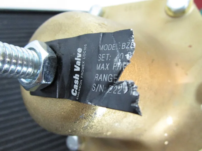 Клапан B283-C37700 Cash Valve Pressure Regulator Bronze Type B 3/4"