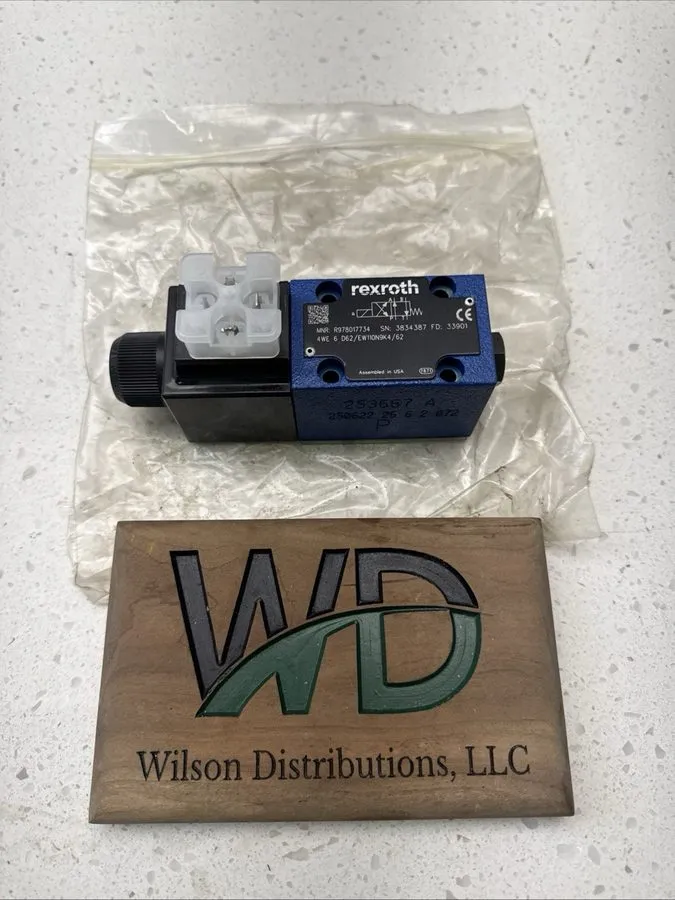 Пневмоклапан Rexroth R978017734 Direction Control Valve Coil Voltage 120VAC