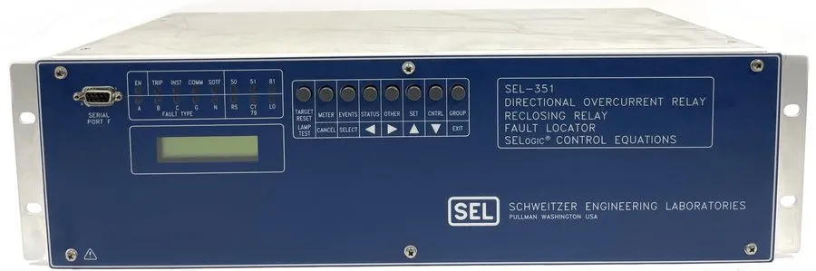 Реле защиты SCHWEITZER SEL-351 03516034264XX1 DIRECTIONAL OVERCURRENT RELAY