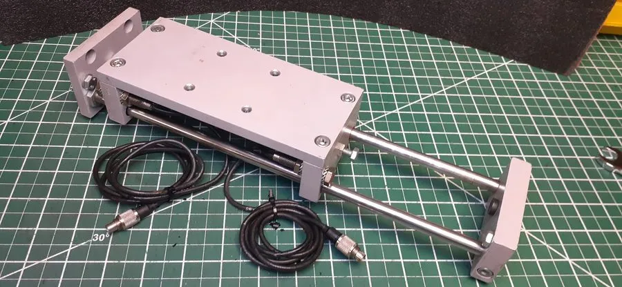 Пневмопривод Linear Slide Martonair / Norgren M/60160/100 w/ Pneumatic Actuator — фото лота 2