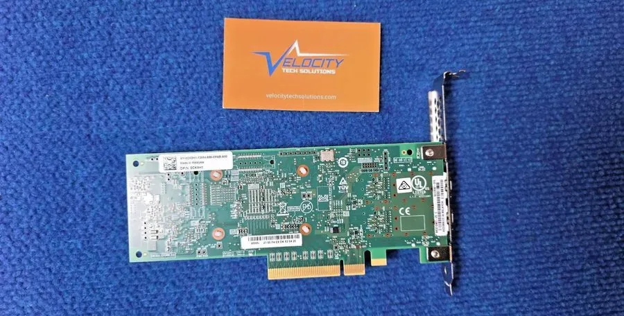 Контроллер DELL QLE2692 QLOGIC 2-Port Fibre Channel 16Gb PCIe HBA 0YCVFG 0WVT0T 