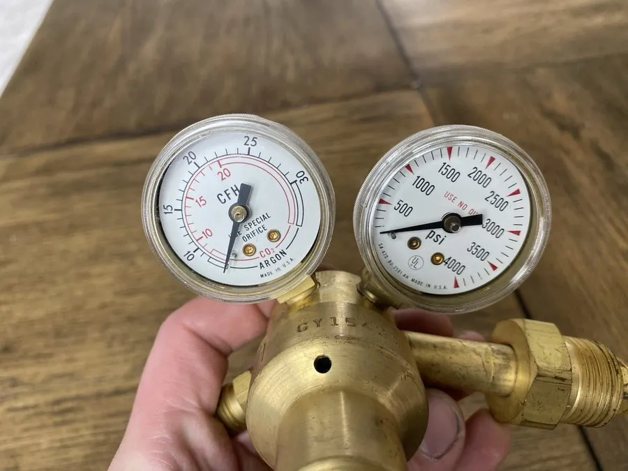Трубопроводная арматура Victor AF150-580 Inert Gas Regulator Flowmeter Brass Wel