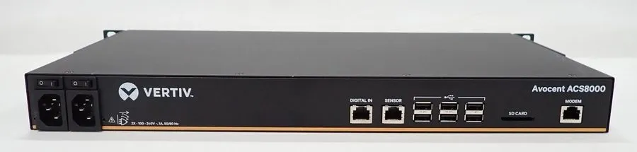 Сервер Vertiv Avocent ACS8000 16-Port Serial Advanced Console Server Acs8016sac