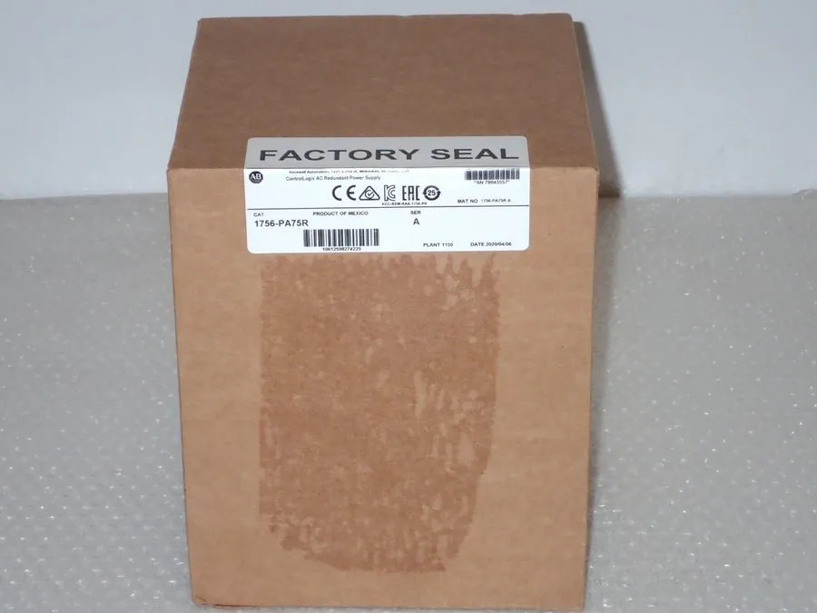 ПЛК Allen-Bradley 1756-PA75R SER A MFD 2020