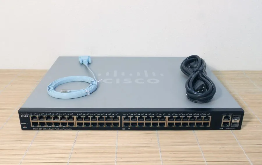 Коммутатор Cisco SG220-50P-K9 50-Port Gigabit PoE Smart Plus Switch