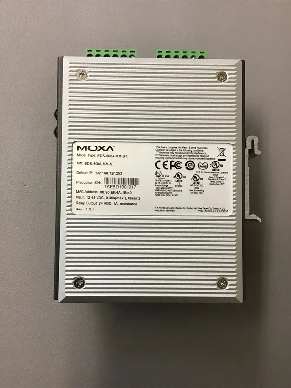 IIoT-устройство MOXA EDS-508A-MM-ST Ethernet Switch