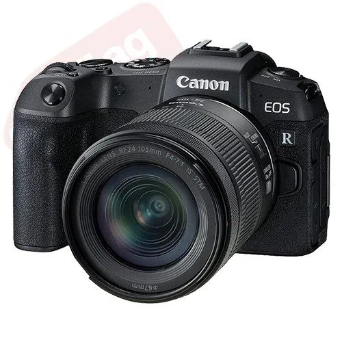Объектив Canon EOS RP 26.2MP Mirrorless Camera w/ RF 24-105mm f/4-7.1 IS Black — фото лота 1