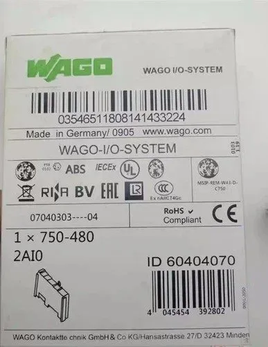 ПЛК WAGO 750-480 Buscoupler DeviceNet Module PLC Adapter