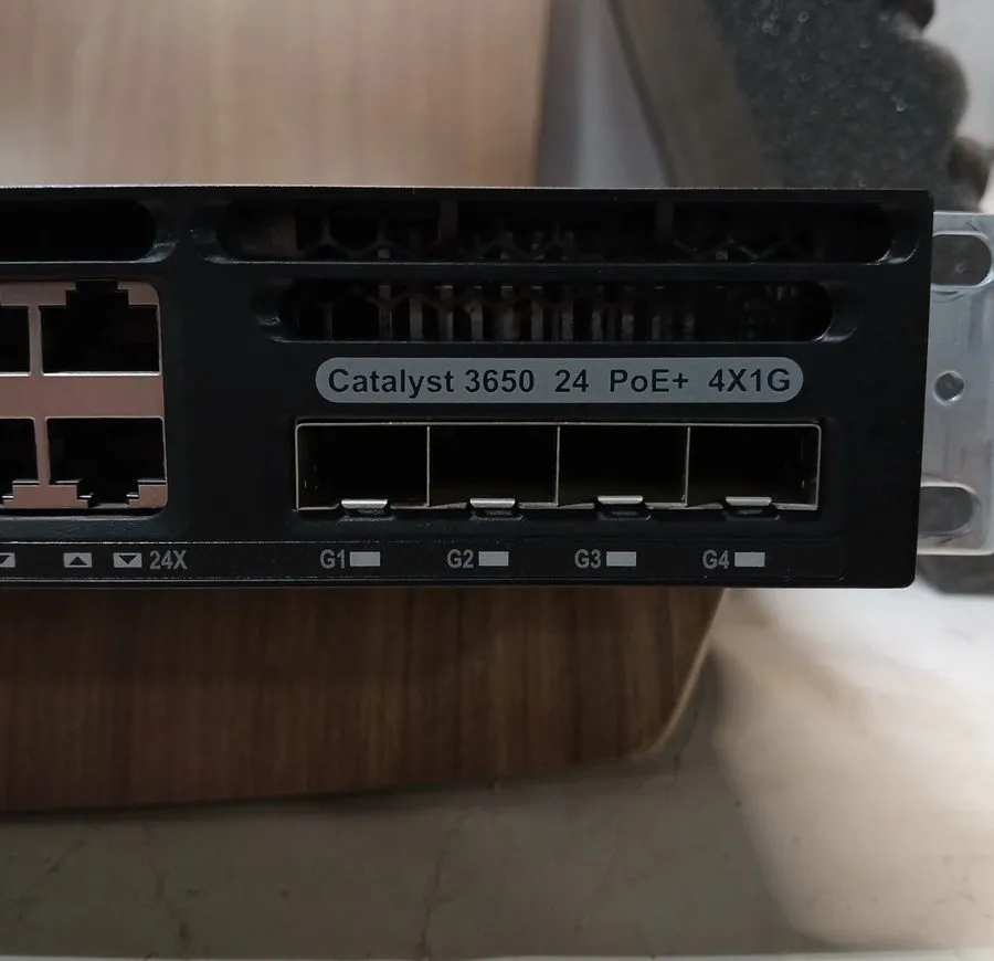 Коммутатор Cisco Catalyst 3650 24 Port PoE 4x1G Switch WS-C3650-24PS