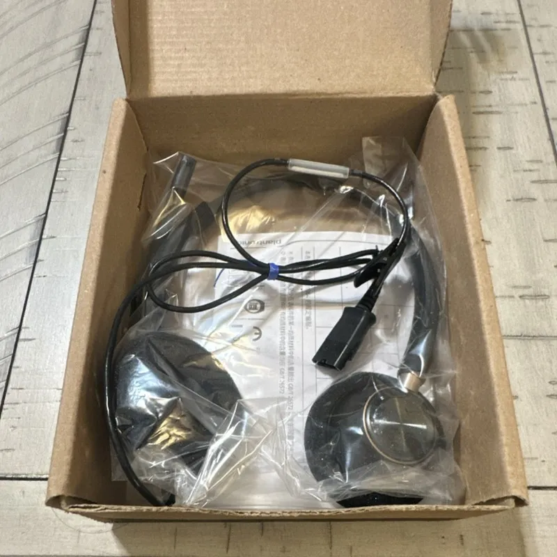 VoIP-шлюз PLANTRONICS ENCOREPRO HW520 NOISE-CANCELLING QD WIRED HEADSET 89434-01