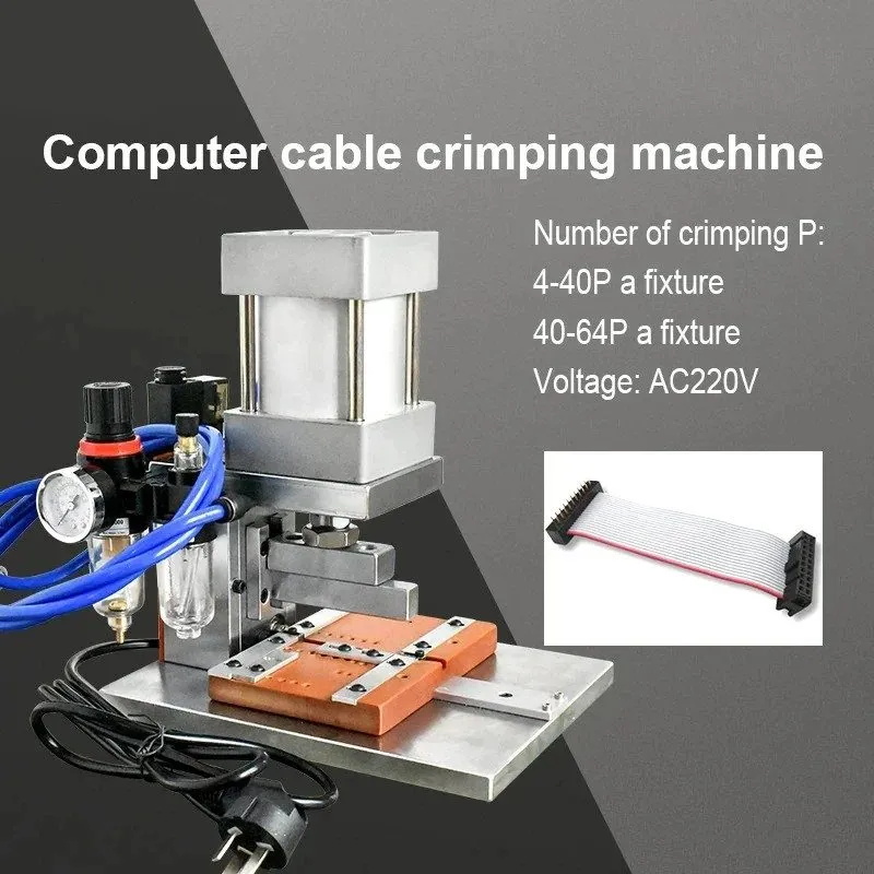 Паяльное оборудование IDC Computer Wire Crimping Machine 8P-64P IDC Pneumatic Ca