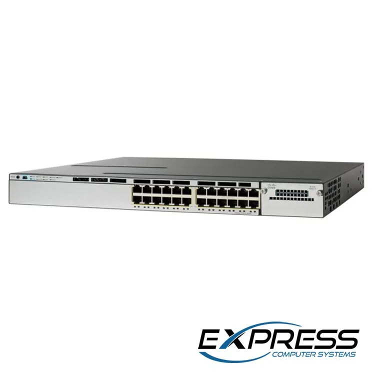 Коммутатор Cisco WS-C3750X-24P-E Catalyst 3750X 24 Port PoE IP Services