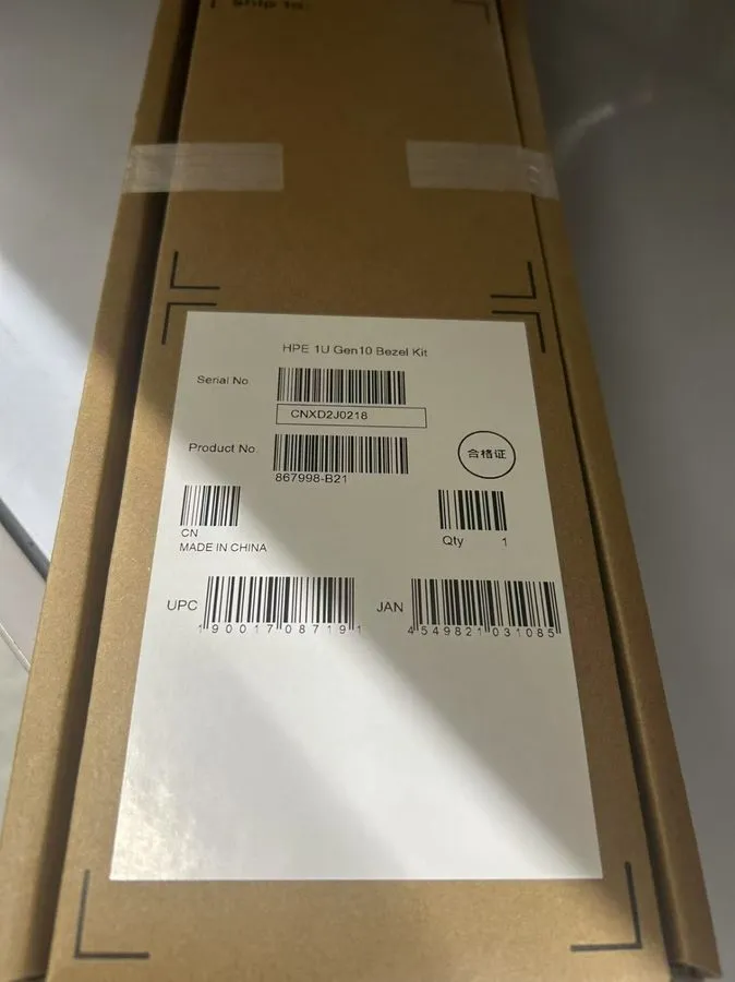 Запчасть для сервера 1U Bezel для HPE ProLiant DL120 G10 DL325 G10 DL36x G10 Ser