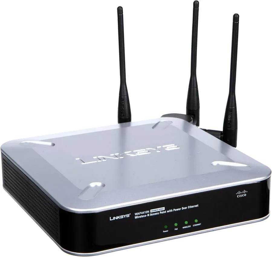 Точка доступа Wi-Fi Cisco Linksys WAP4400N High Speed Wireless N Access Point Ne — фото лота 2