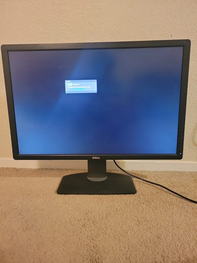 Монитор Dell UltraSharp Model U3014t 30 Flat Panel LCD Monitor W/ Stand & Cord — фото лота 1