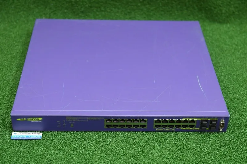 Коммутатор EXTREME Summit X450E-24P 24-Port Gigabit Ethernet PoE SFP Network Swi