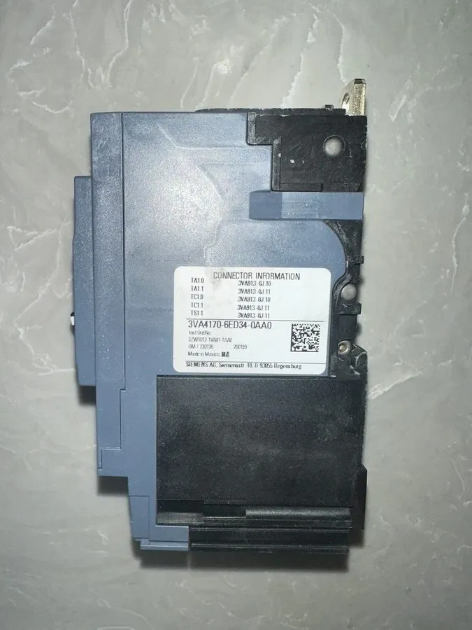 Автоматический выключатель 3VA4170-6ED34-0AA0 SIEMENS 3 POLE 70A 480V 65kA CIRCU