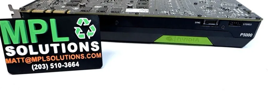 GPU-ускоритель NVIDIA Quadro P5000 MXM 3.0B 16GB GDDR5 Workstation Graphics Card