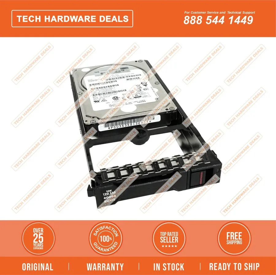 Жёсткий диск HDEBF03CAA51-HP HPE SV3000 600GB SAS 12G 10K SFF HDD