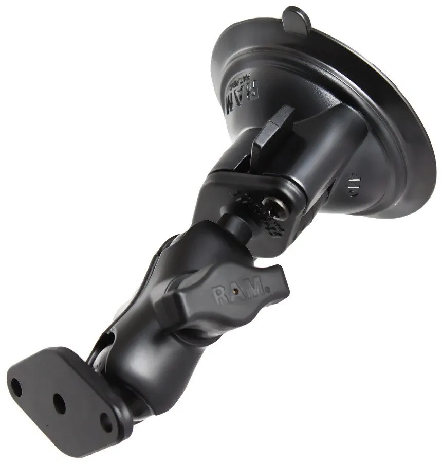 Вакуумная присоска RAM Short Arm Suction Cup Mount w/ Two 1" Ball Diamond Bases  — фото лота 1