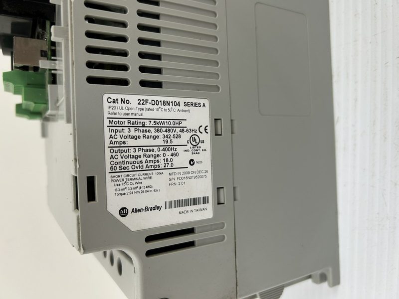 Фото лота 22F-D018N104 от продавца №59579