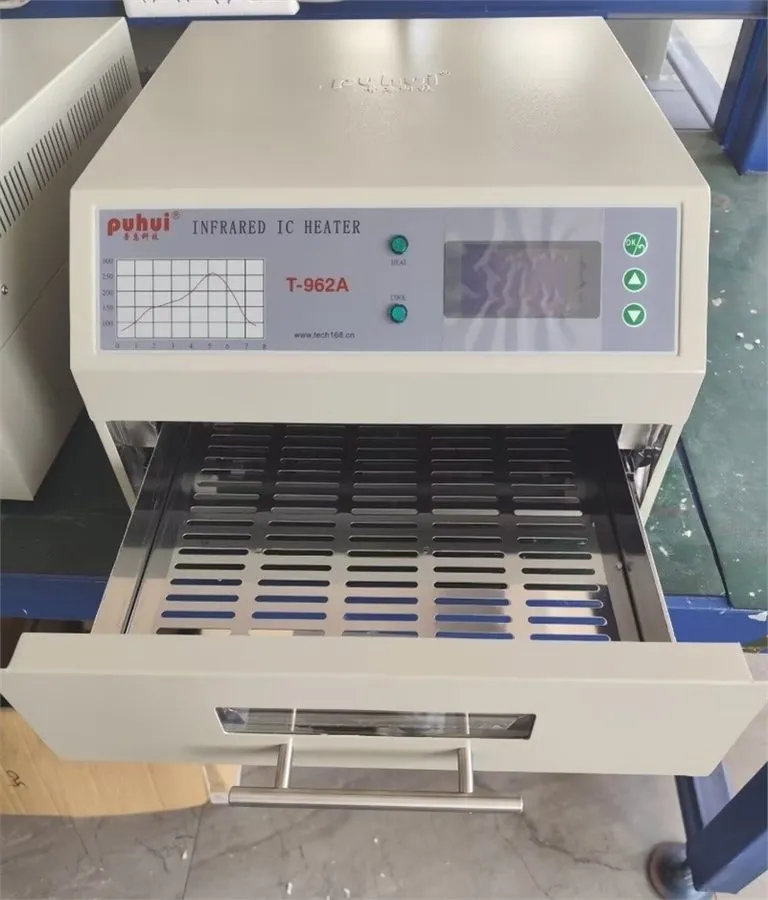 Паяльное оборудование T-962A Desktop Reflow Oven Infrared IC Heater Soldering Ma