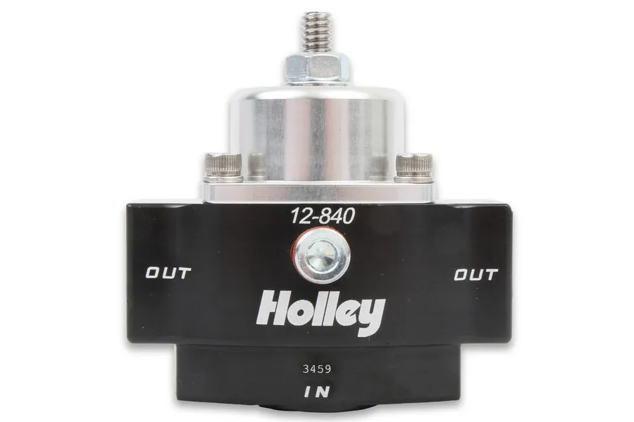 Трубопроводная арматура Holley 12-840 HP Billet Carbureted Fuel Pressure Regulat — фото лота 2