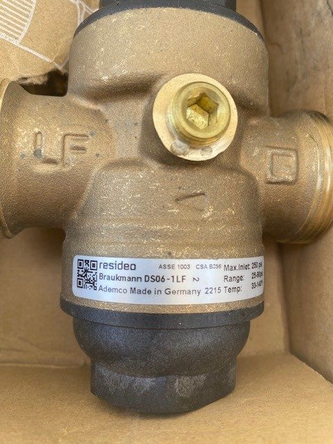 Трубопроводная арматура Resideo Braukmann DS06-102-SUT-LF/U Single Union DialSet