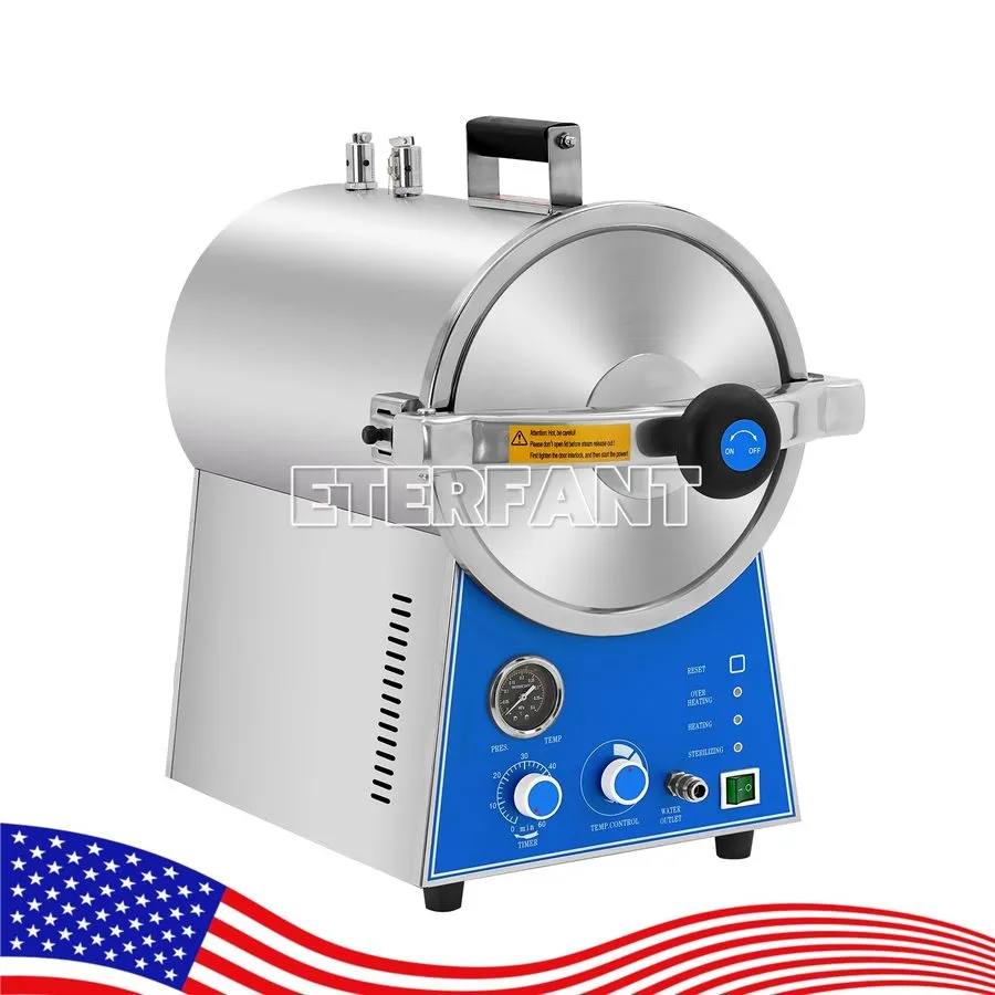 Стерилизатор ETERFANT Dental 24L Medical Steam Sterilizer Autoclave/27L Steriliz