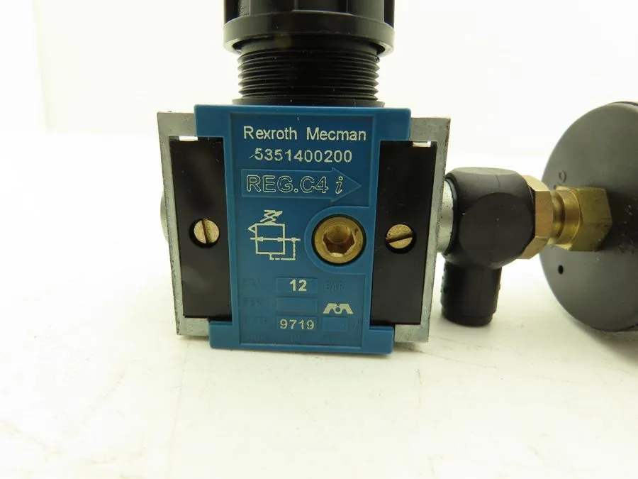 Трубопроводная арматура Rexroth 5351400200 Pressure Regulator C4 Without Flange