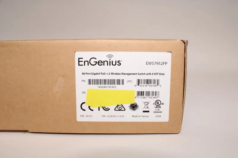 Коммутатор EnGenius EWS7952FP 48-Port Managed Gigabit 740W PoE+ Switch