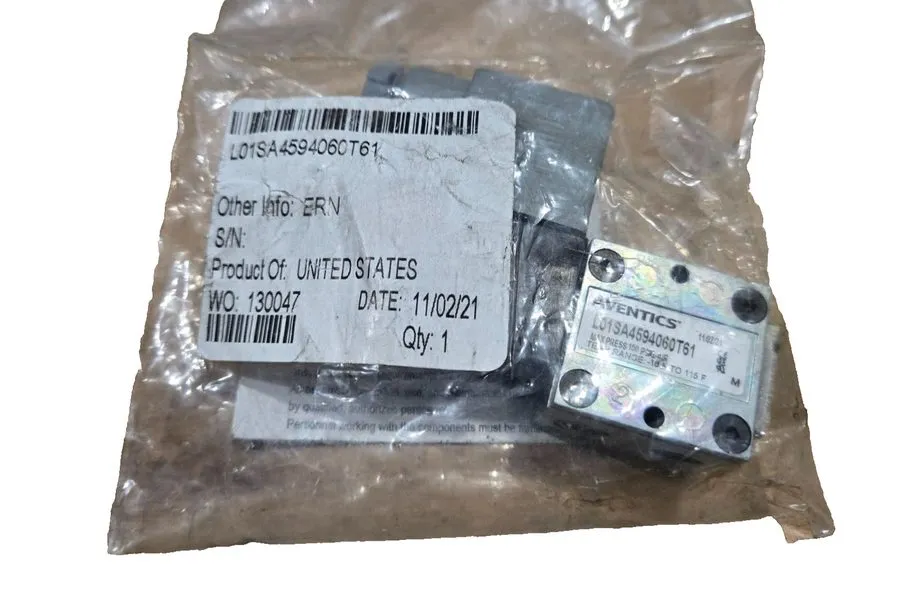 Электромагнитный клапан Aventics L01sa4594060t61 Solenoid Air Control Valve, 1/8