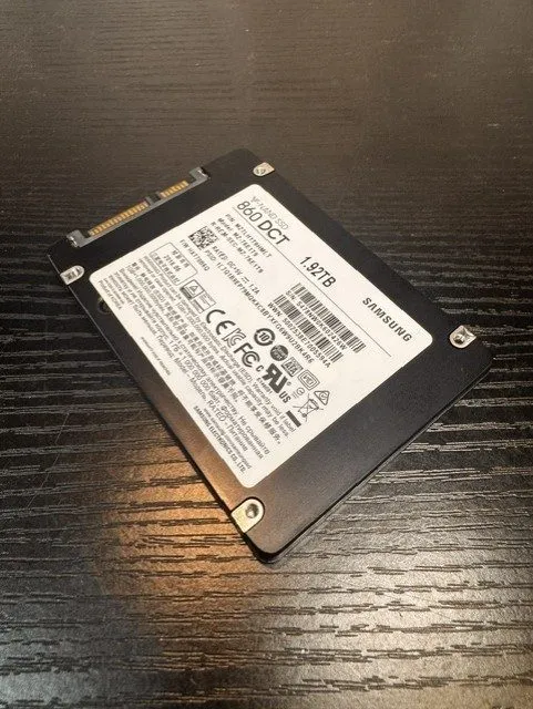 SSD-накопитель 2x Samsung PM883 1.92TB 2.5” SATA SSD Enterprise Datacenter MZ7LH — фото лота 3