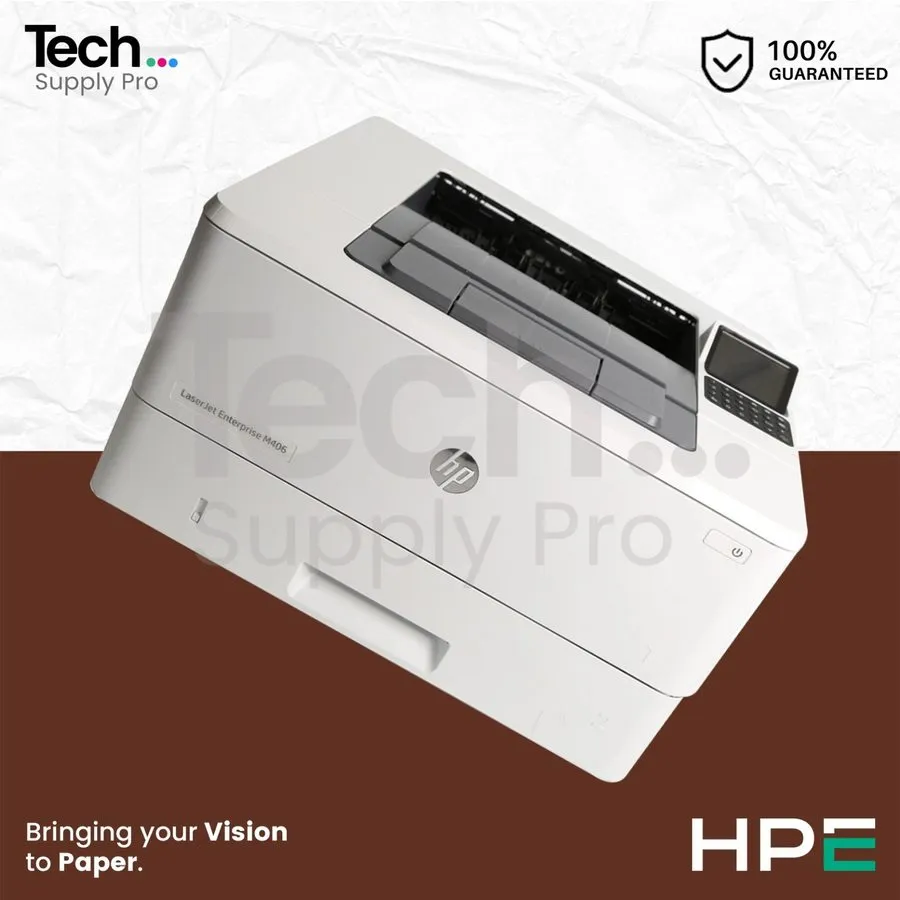 Лазерный принтер HP LaserJet Enterprise M406dn Desktop Laser Printer Monochrome,