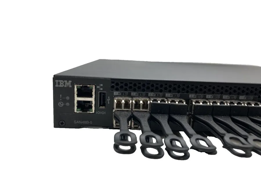 Коммутатор IBM SAN48B-5 2498-F48 6510 48x 16Gb FC Port Switch 48-Port Active + L