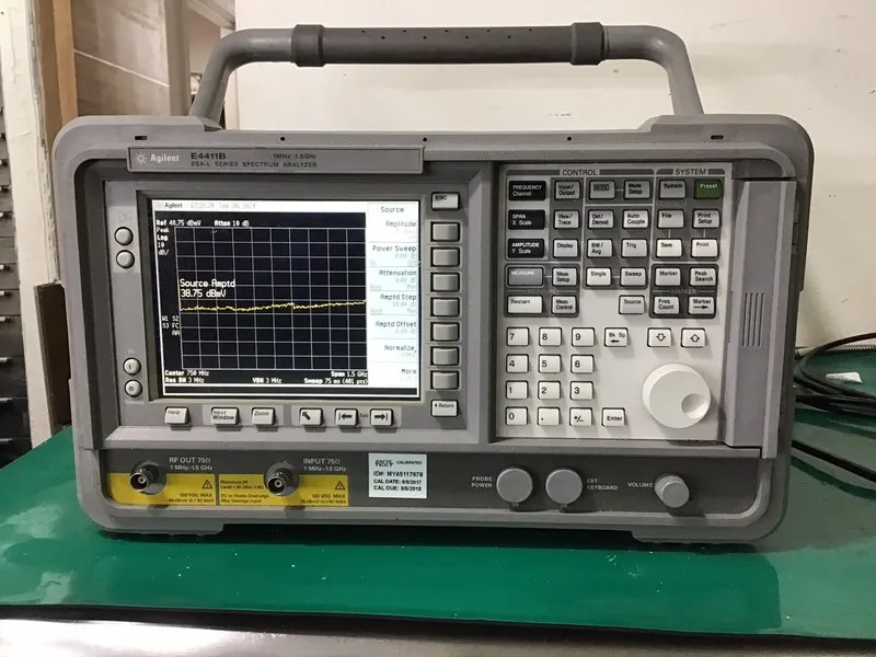 Анализатор спектра Agilent E4411B Spectrum Analyzer 9KHz-1.5GHz ESA-L Series